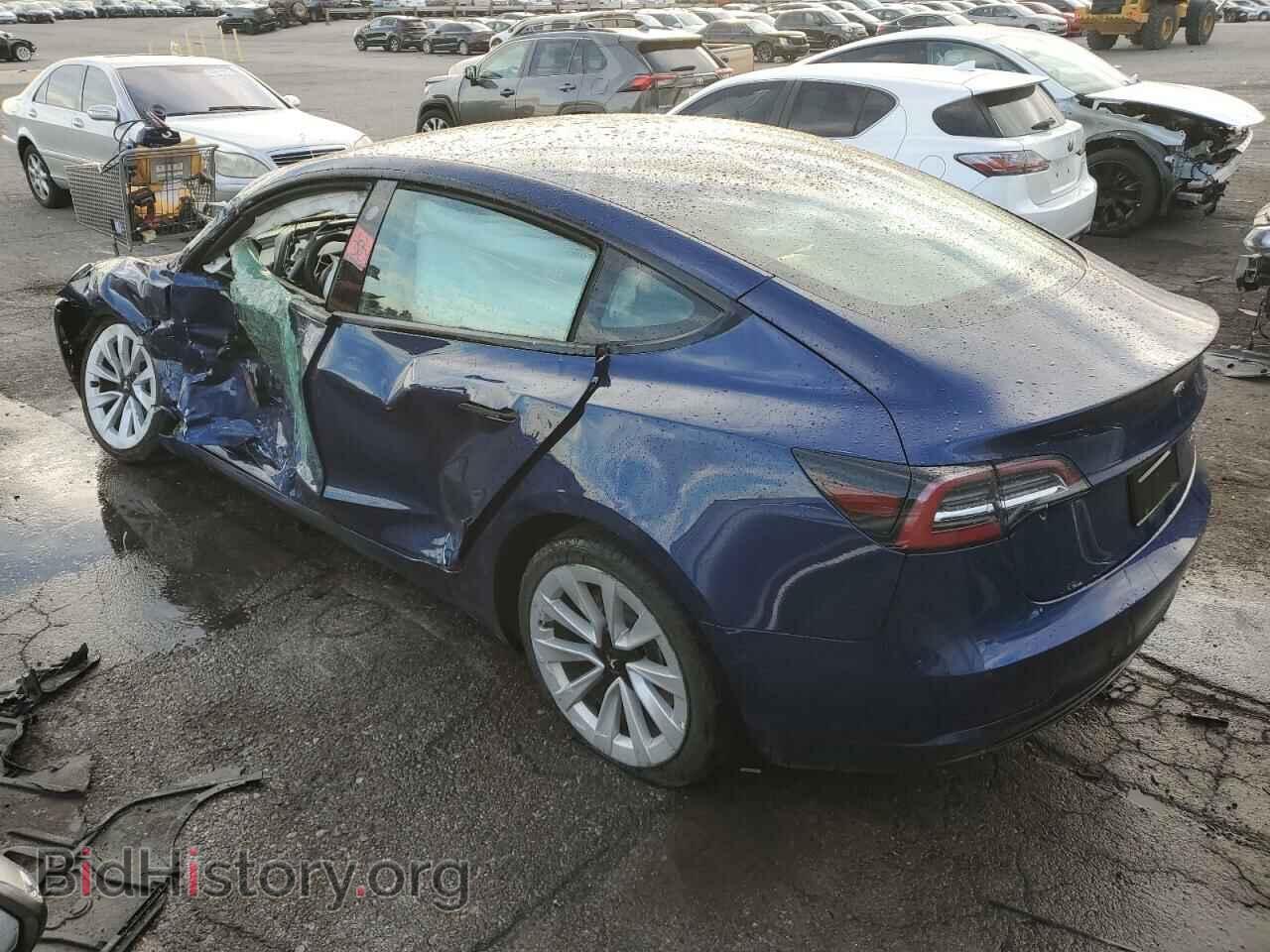 2022 TESLA MODEL 3 - VIN: 5YJ3E1EBXNF186119 - Photo 2