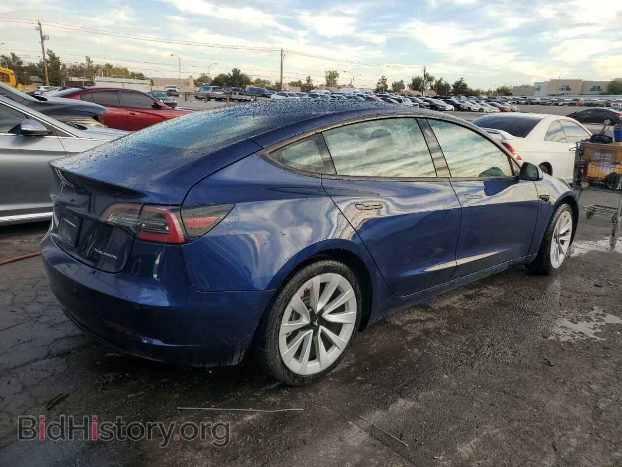 2022 TESLA MODEL 3 - VIN: 5YJ3E1EBXNF186119 - Photo 3