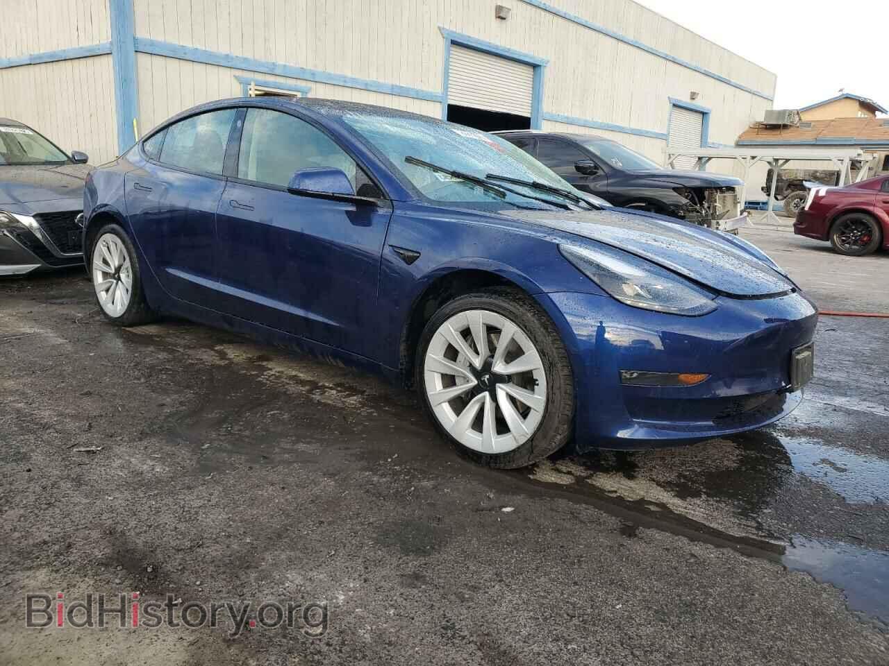 2022 TESLA MODEL 3 - VIN: 5YJ3E1EBXNF186119 - Photo 4