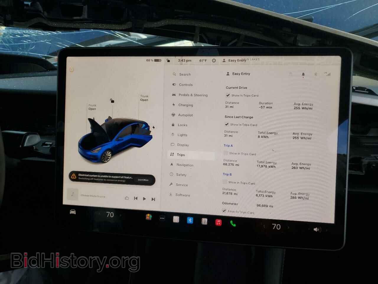 2022 TESLA MODEL 3 - VIN: 5YJ3E1EBXNF186119 - Photo 9