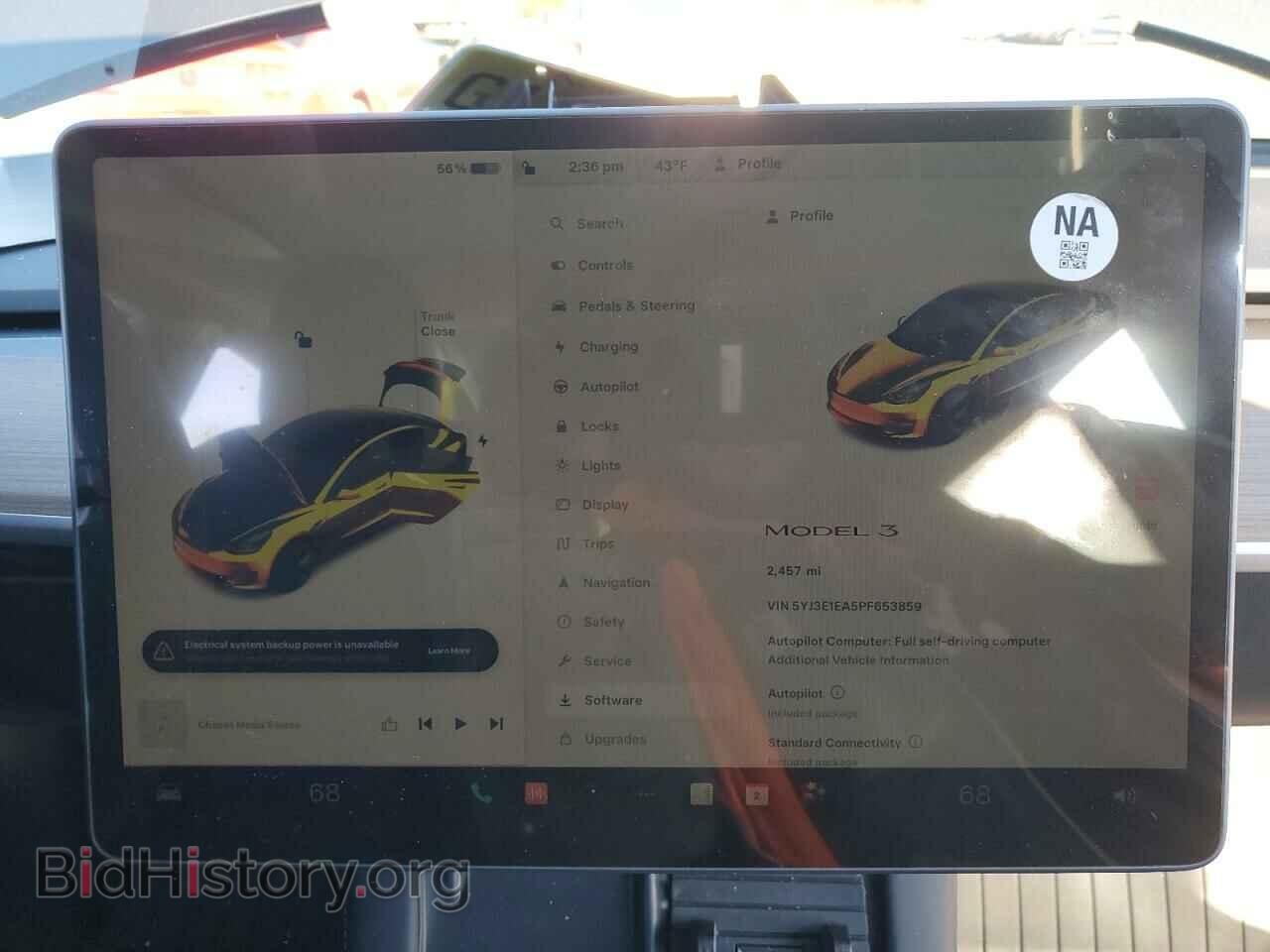 2023 TESLA MODEL 3 - VIN: 5YJ3E1EA5PF653859 - Photo 9