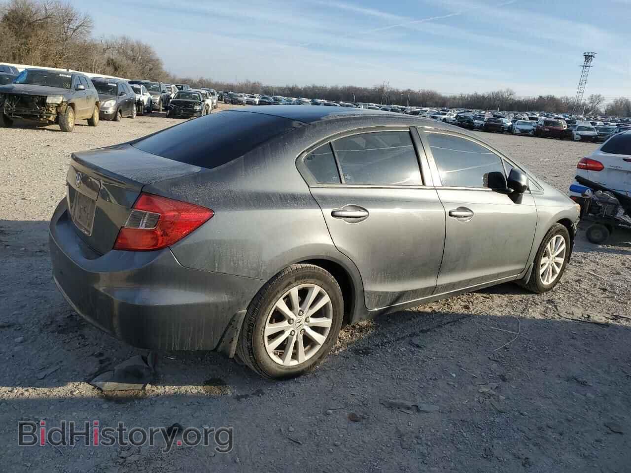2012 HONDA CIVIC - VIN: 19XFB2F80CE083521 - Фото 3