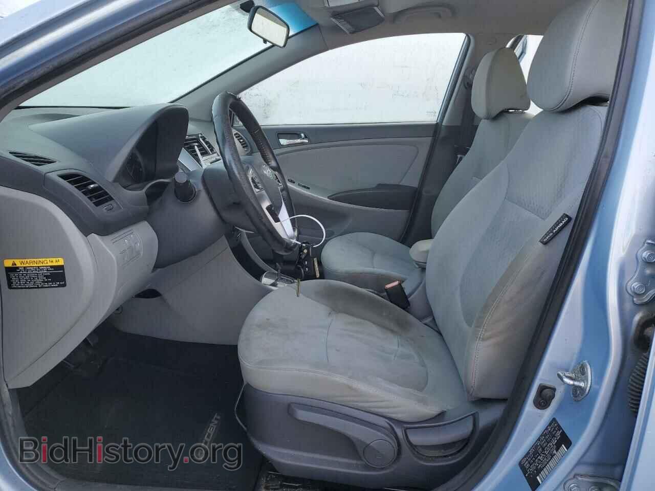 2013 HYUNDAI ACCENT - VIN: KMHCU5AE1DU109022 - Фото 7