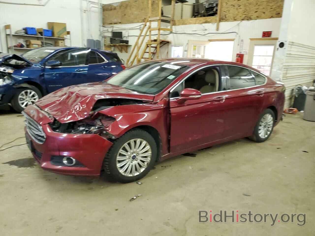 Photo 3FA6P0LU6DR235101 - FORD FUSION 2013