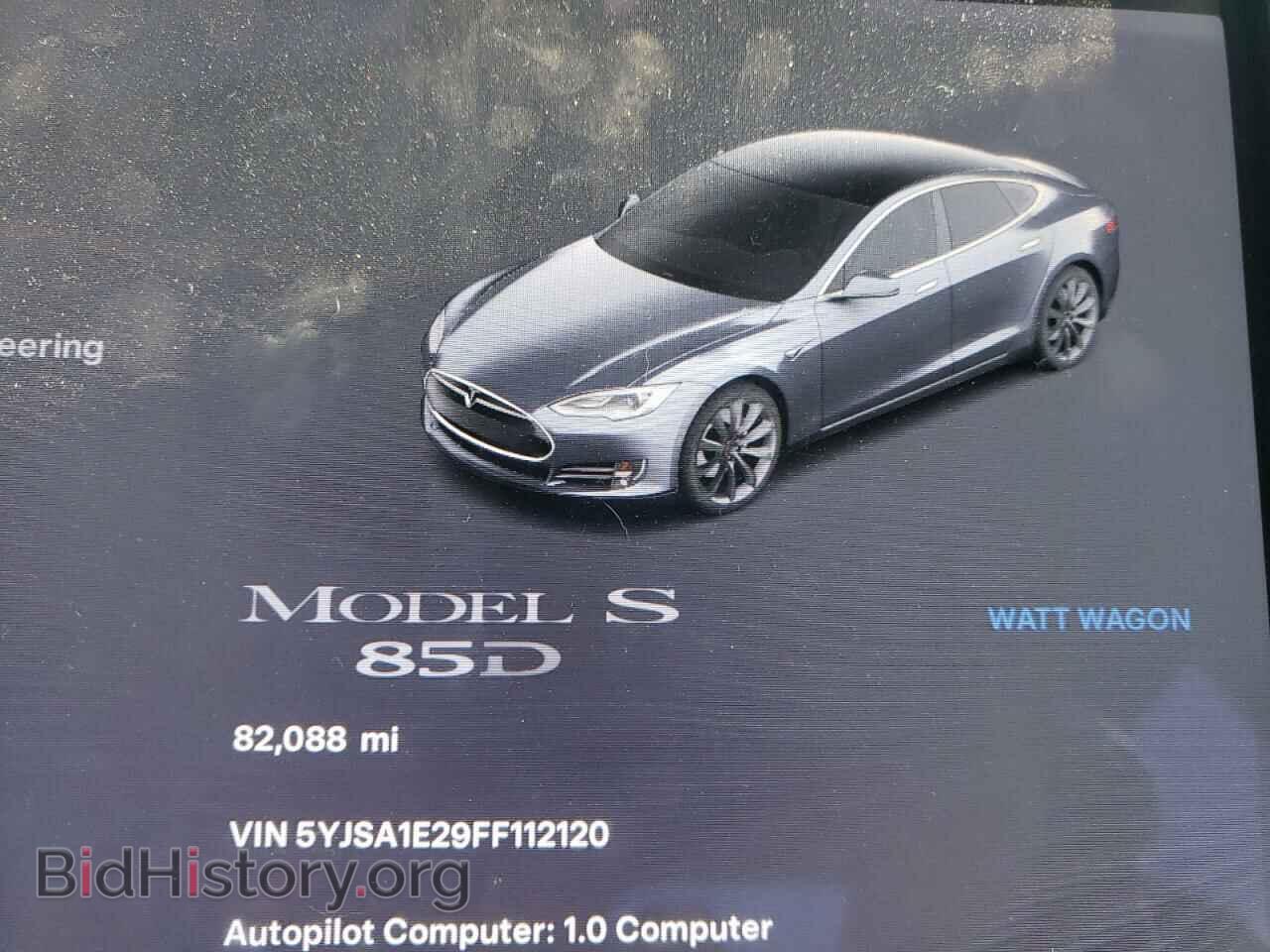 2015 TESLA MODEL S - VIN: 5YJSA1E29FF112120 - Photo 9