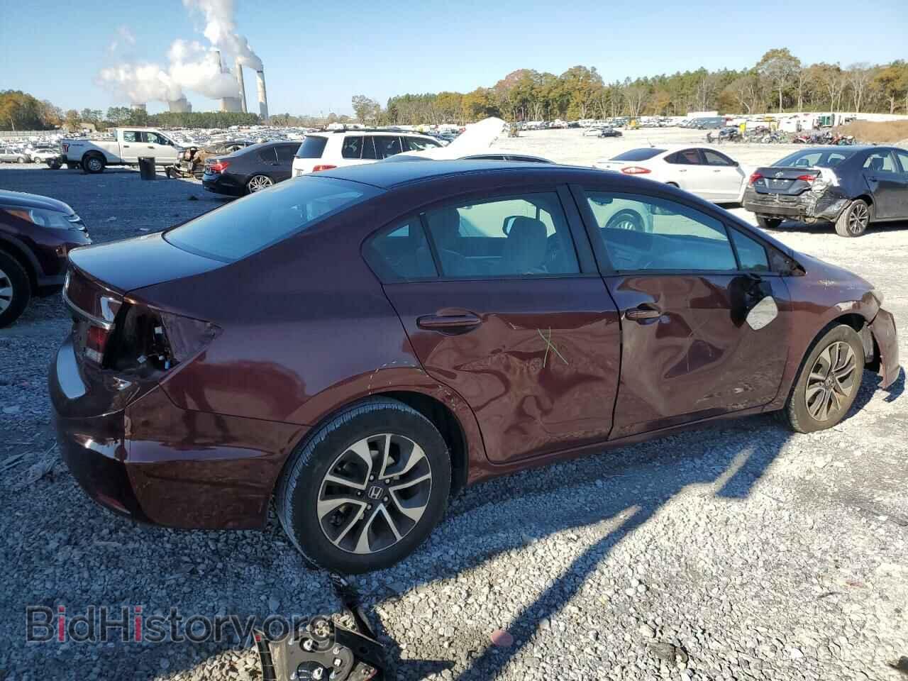 2013 HONDA CIVIC - VIN: 19XFB2F86DE263491 - Фото 3