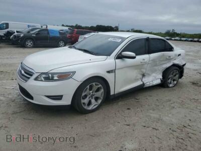 2011 Ford TAURUS SEL, белый — VIN 1FAHP2EWXBG183253, Copart