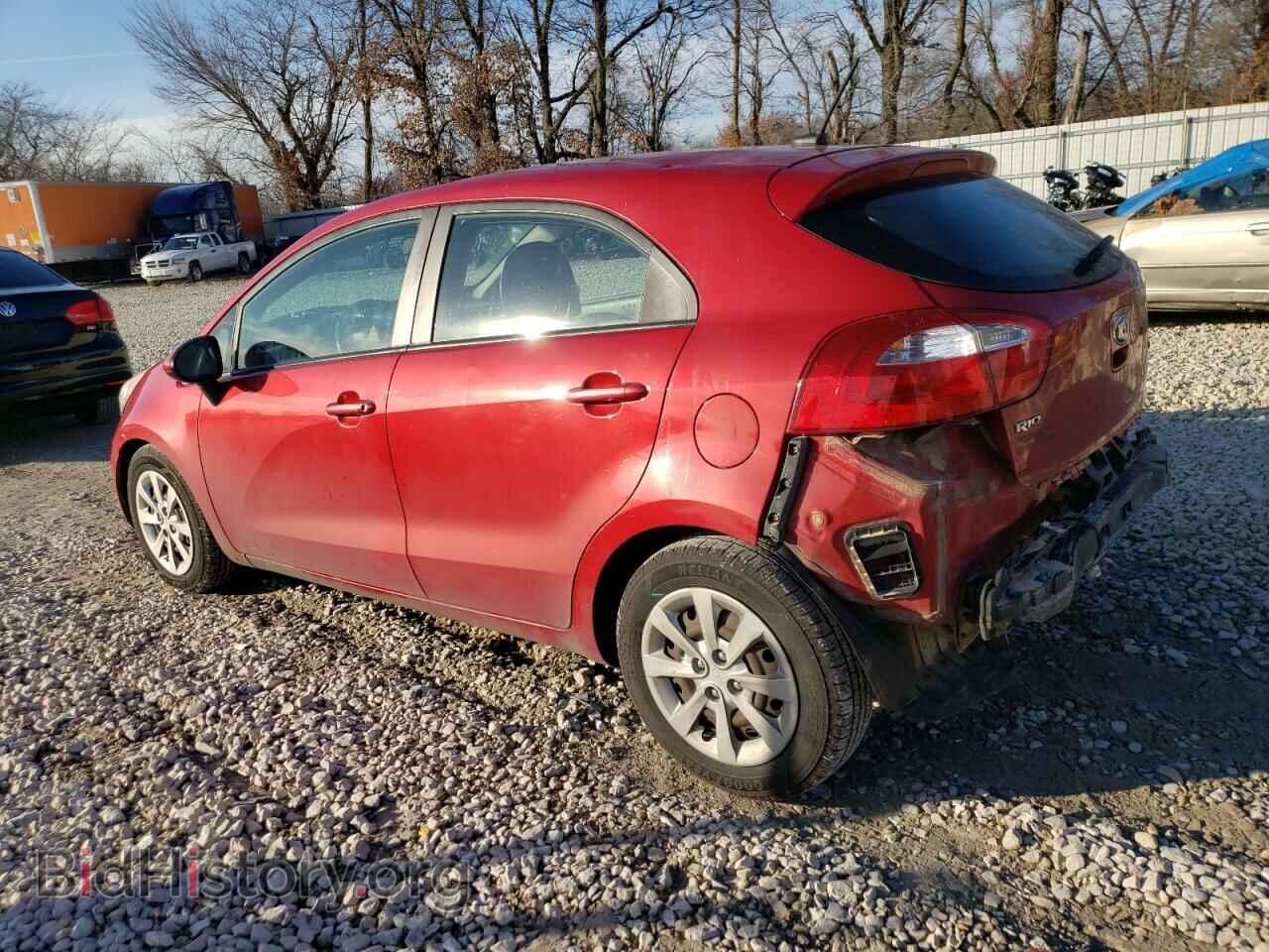 2014 KIA RIO - VIN: KNADM5A39E6406677 - Фото 2