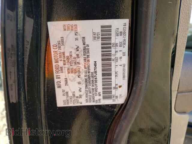 2007 FORD EXPLORER - VIN: 1FMEU73E67UB70484 - Фото 10
