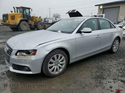 2012 Audi A4 Premium, серебристый — VIN WAUAFAFL9CN016874, Copart