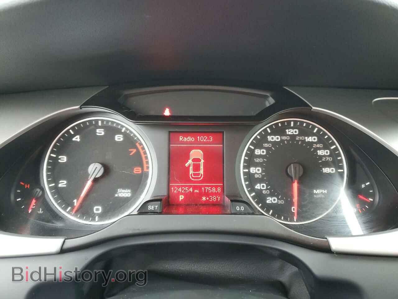 2012 AUDI A4 - VIN: WAUAFAFL9CN016874 - Фото 9