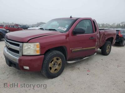2007 Chevrolet ALL MODELS C1500, темно-бордовый — VIN 2GCEC19C771604398, Copart