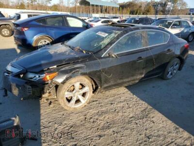 2014 Acura ILX 24 Premium, черный — VIN 19VDE2E54EE000545, Copart