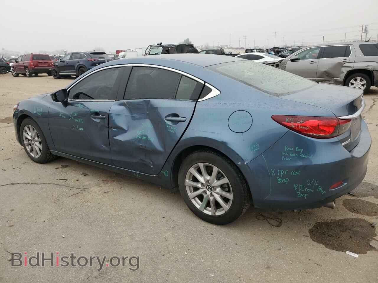 2014 MAZDA 6 - VIN: JM1GJ1U50E1107154 - Фото 2