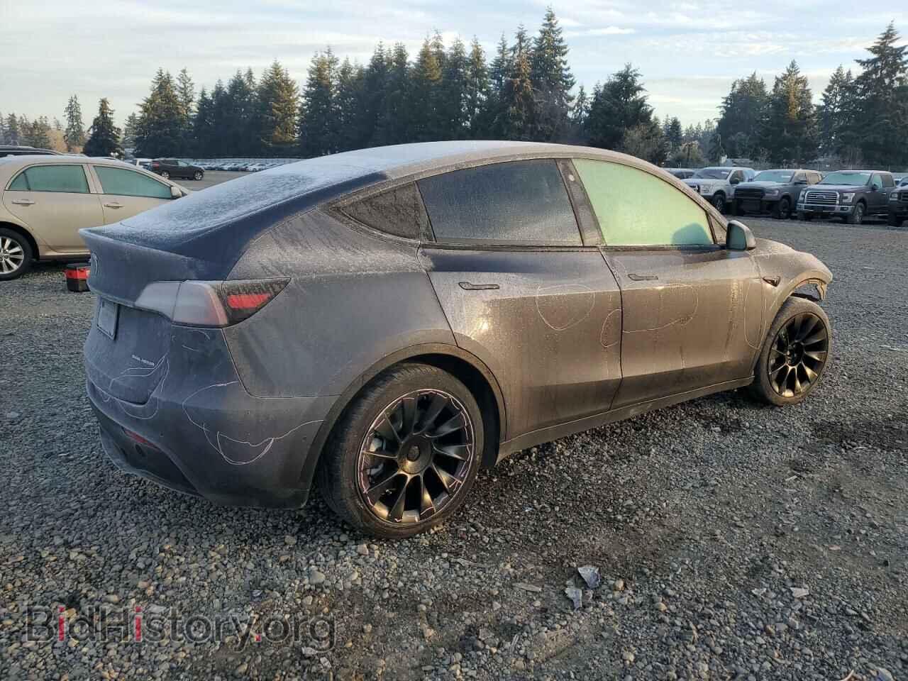 2022 TESLA MODEL Y - VIN: 7SAYGAEE0NF342178 - Фото 3