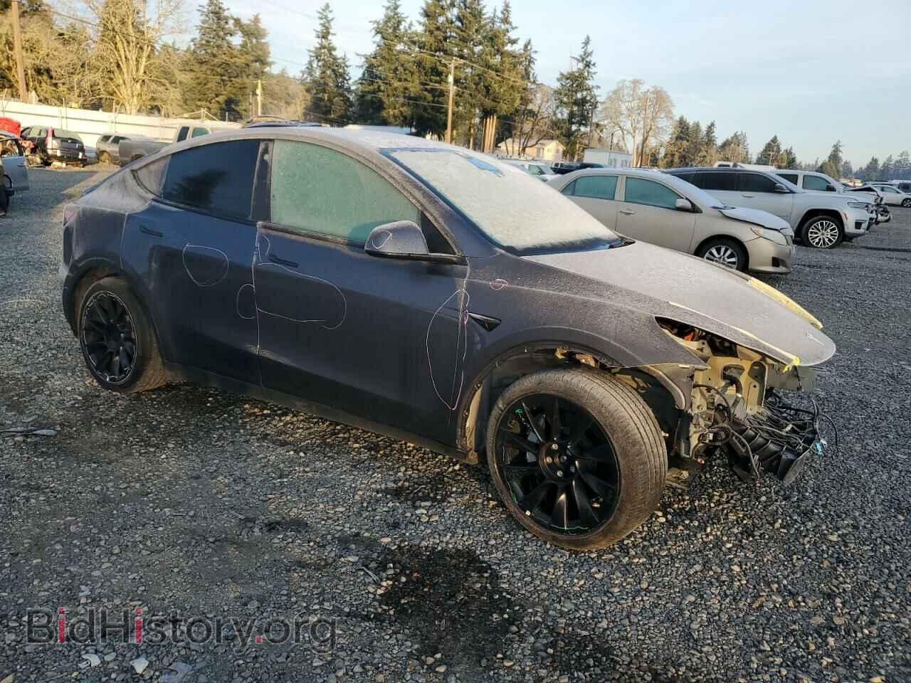 2022 TESLA MODEL Y - VIN: 7SAYGAEE0NF342178 - Фото 4