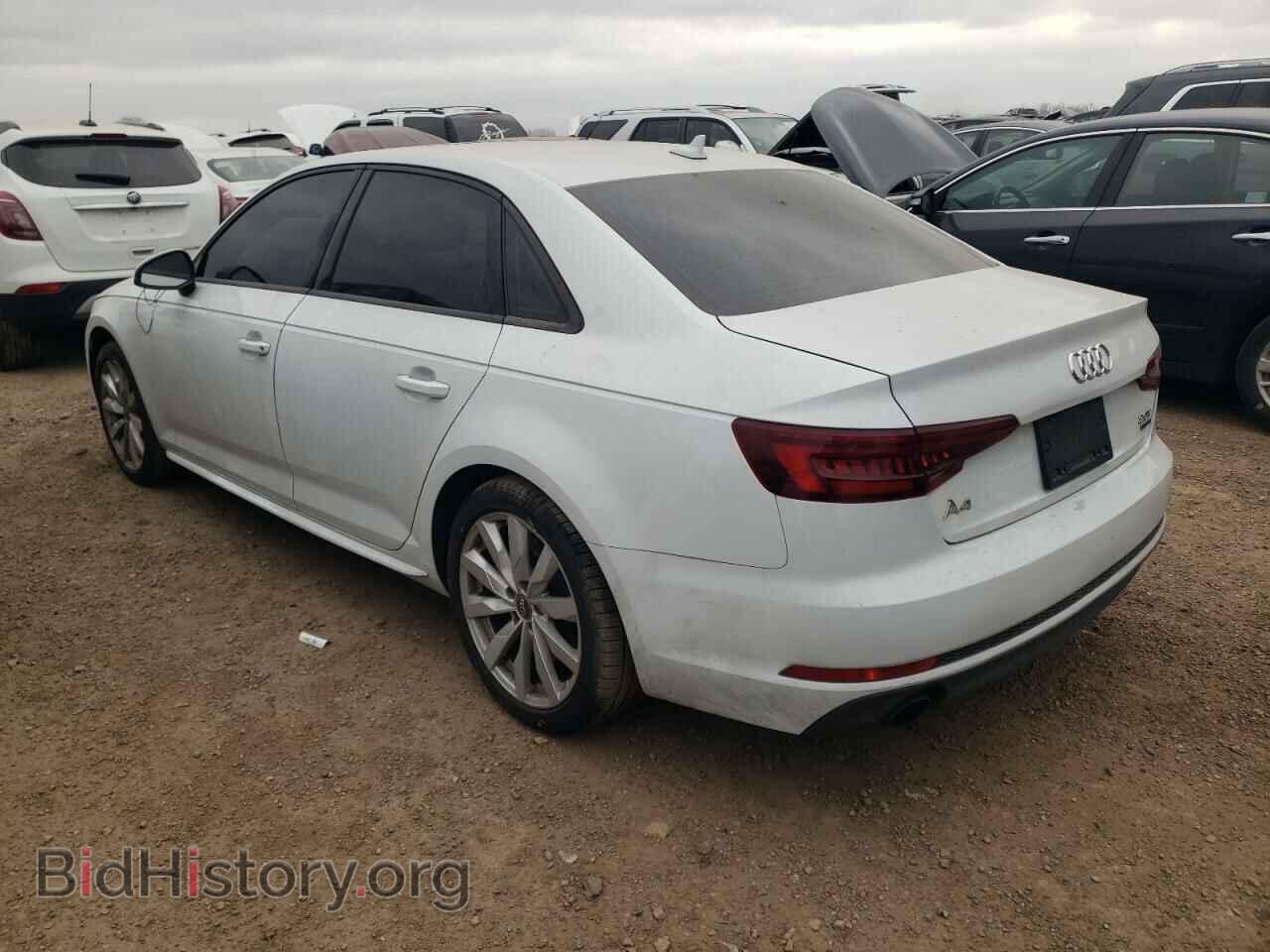 2018 AUDI A4 - VIN: WAUDNAF41JN019449 - Фото 2