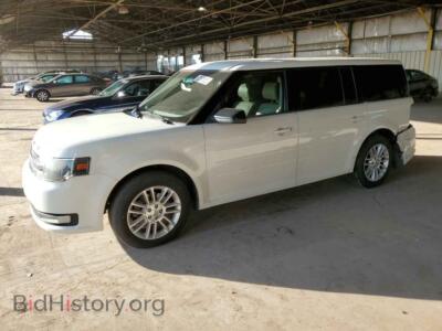 2013 Ford FLEX Flex SEL, white — VIN 2FMGK5C88DBD01526, Copart