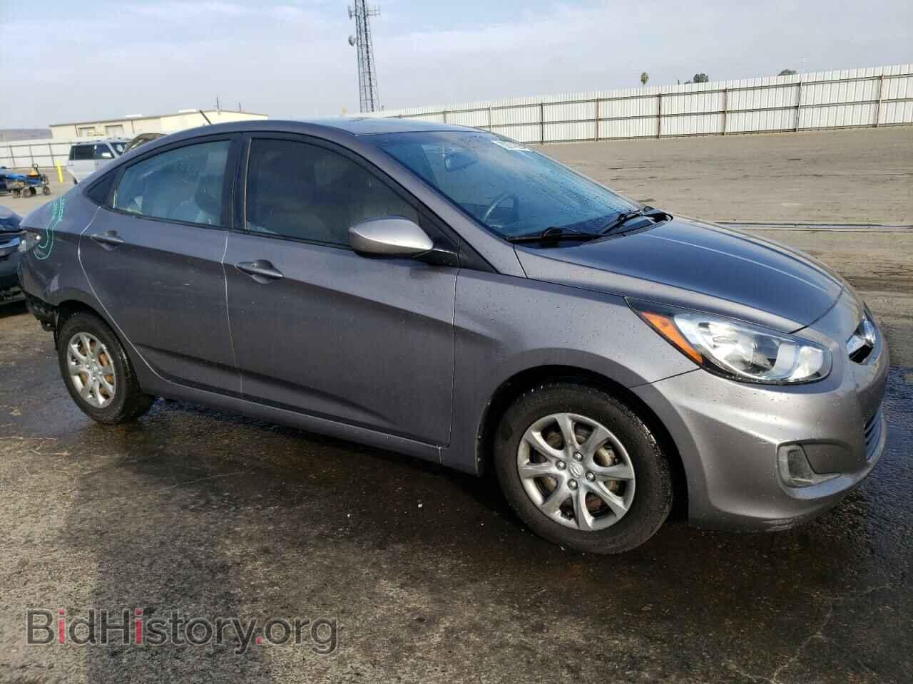 2013 HYUNDAI ACCENT - VIN: KMHCT4AE0DU549410 - Фото 4
