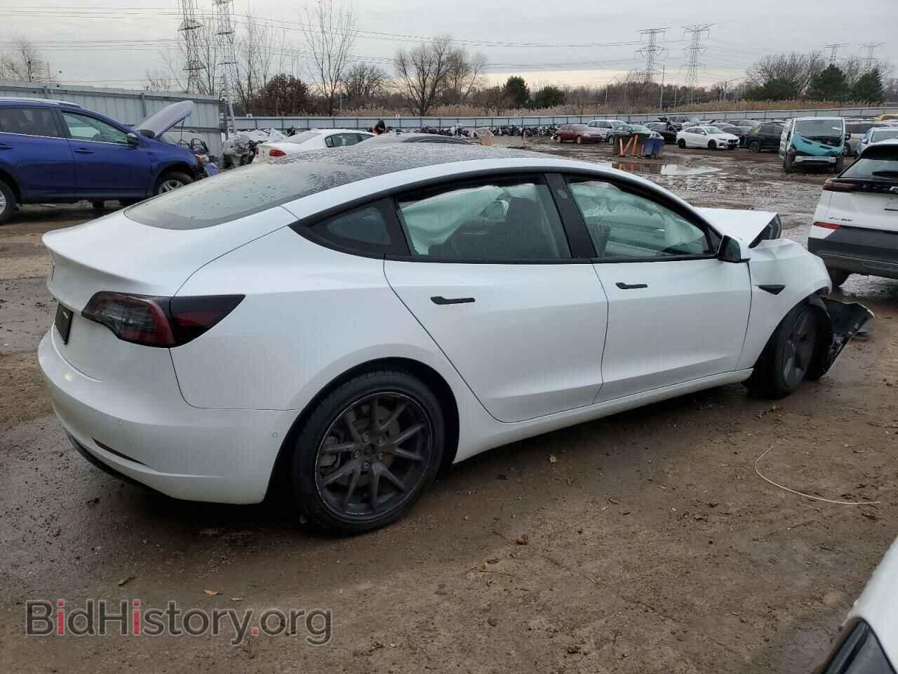 2022 TESLA MODEL 3 - VIN: 5YJ3E1EA9NF370751 - Photo 3