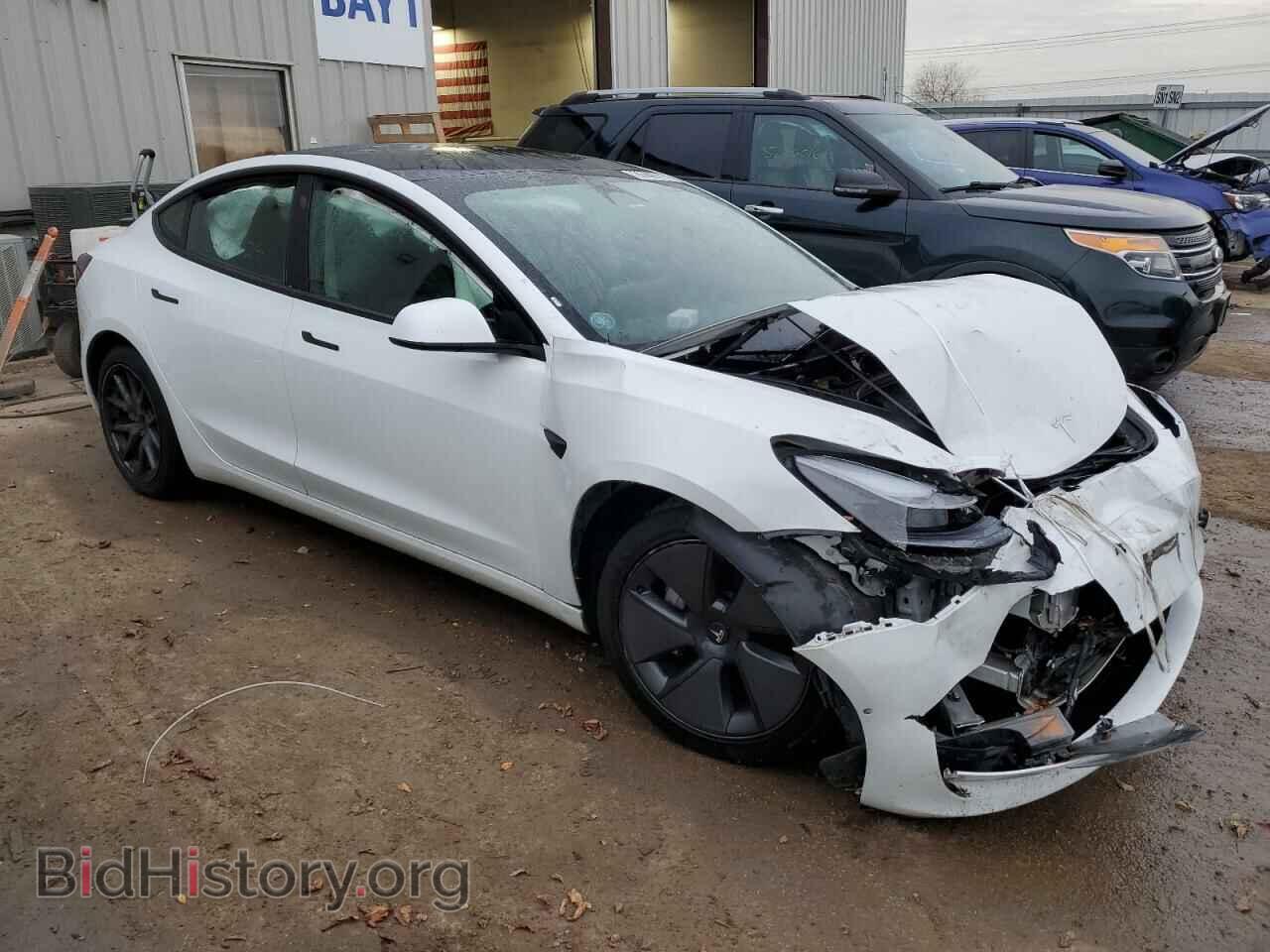 2022 TESLA MODEL 3 - VIN: 5YJ3E1EA9NF370751 - Photo 4