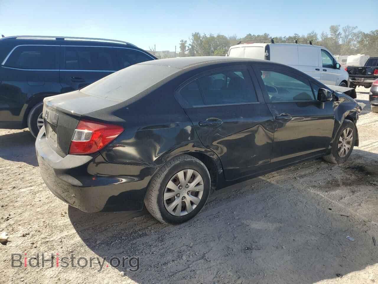2012 HONDA CIVIC - VIN: 19XFB2F51CE080052 - Фото 3