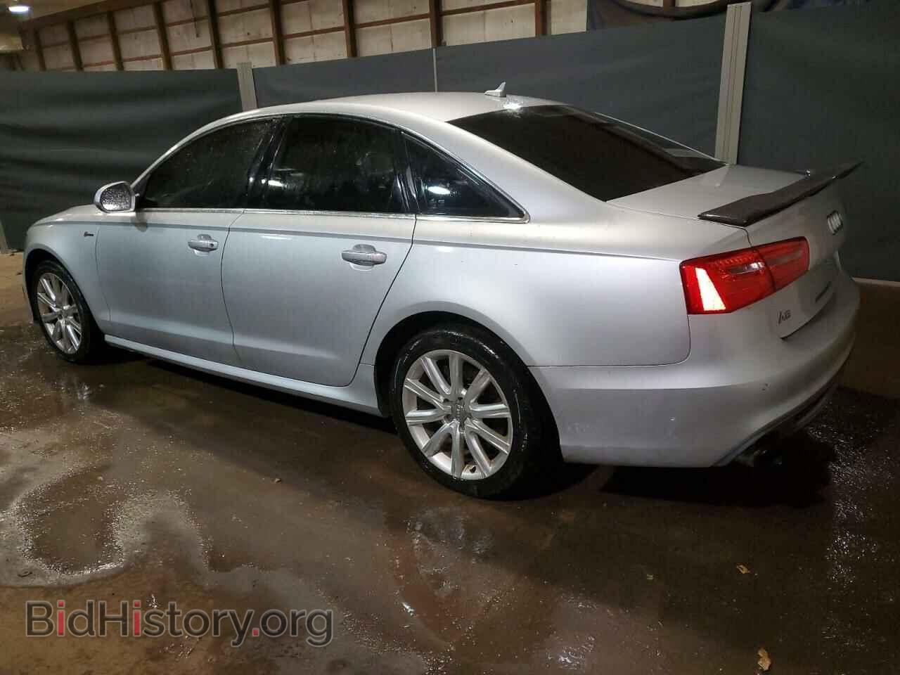 2013 AUDI A6 - VIN: WAUHGAFC6DN128612 - Фото 2