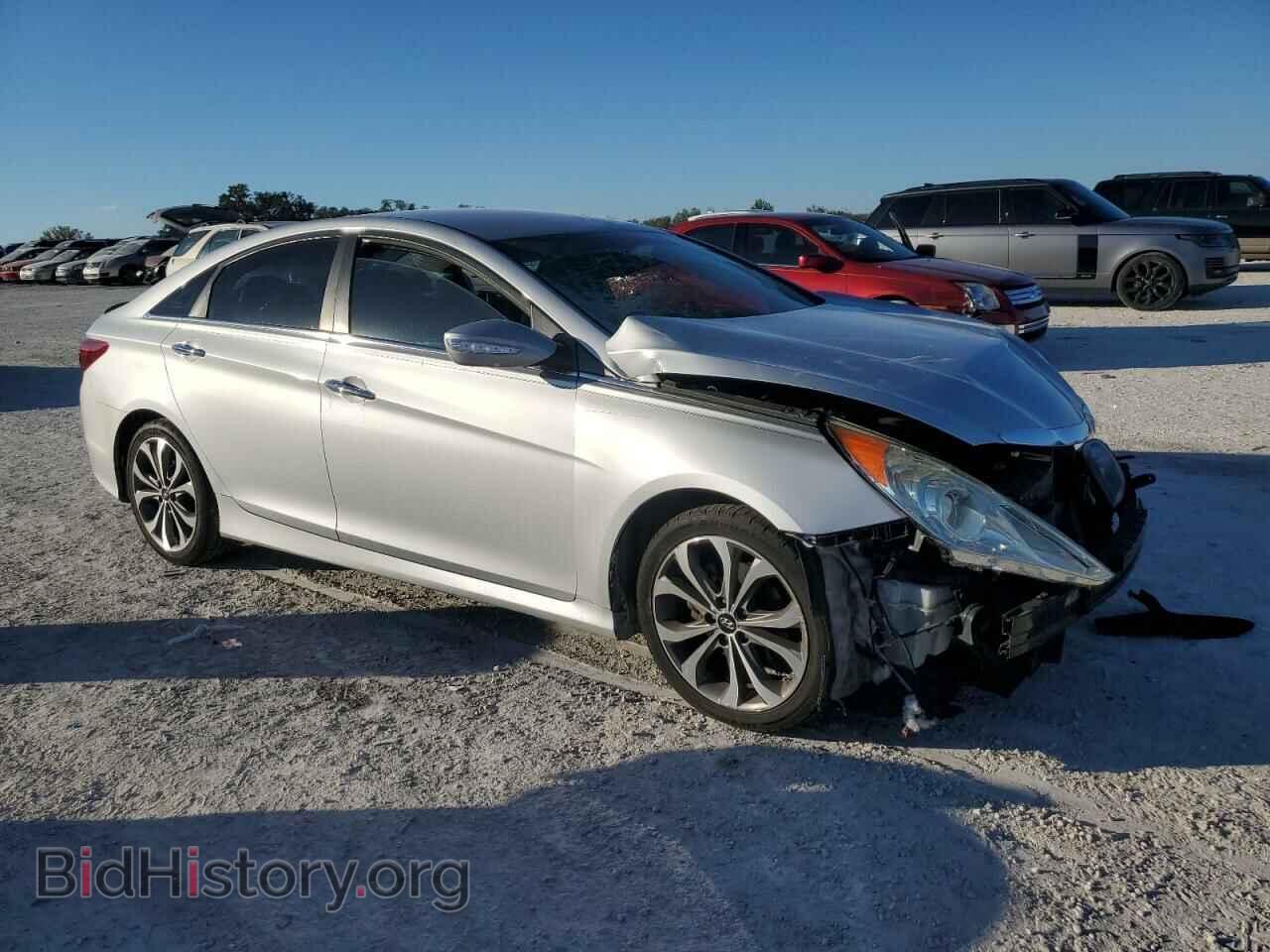 2014 HYUNDAI SONATA - VIN: 5NPEC4ACXEH924209 - Фото 4
