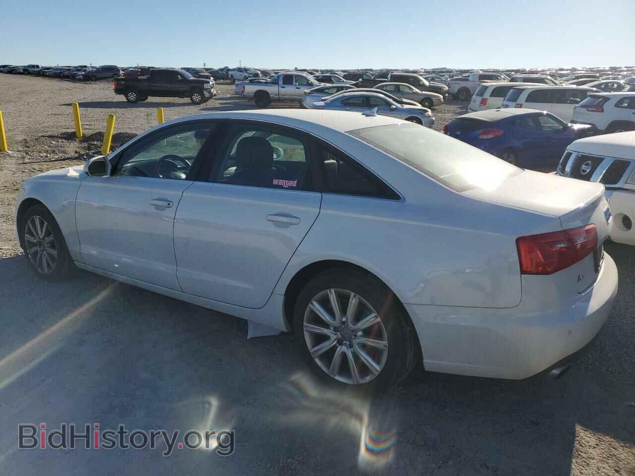 2014 AUDI A6 - VIN: WAUGFAFCXEN058936 - Фото 2