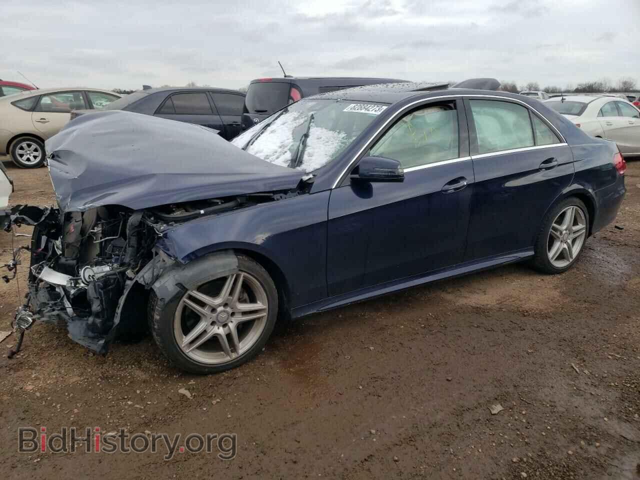 Photo WDDHF8JB9EA878923 - MERCEDES-BENZ E-CLASS 2014