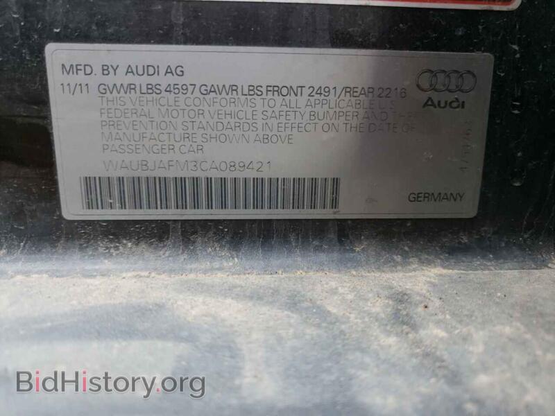 2012 Audi A3 (VIN WAUBJAFM3CA089421) — фото 12 из 12