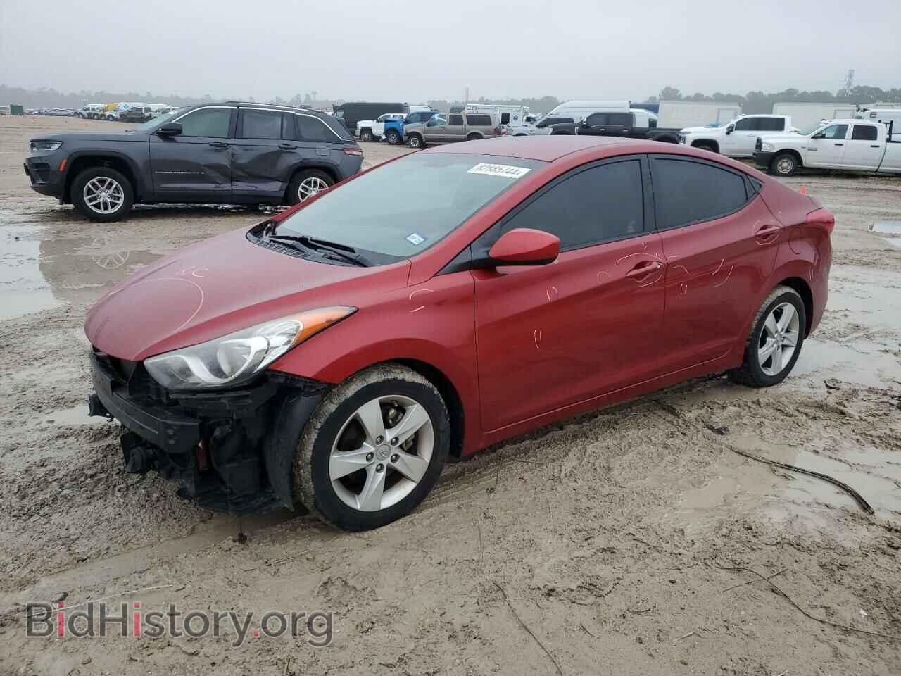 Photo KMHDH4AE6CU199012 - HYUNDAI ELANTRA 2012
