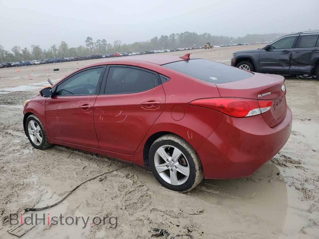 2012 HYUNDAI ELANTRA - VIN: KMHDH4AE6CU199012 - Фото 2