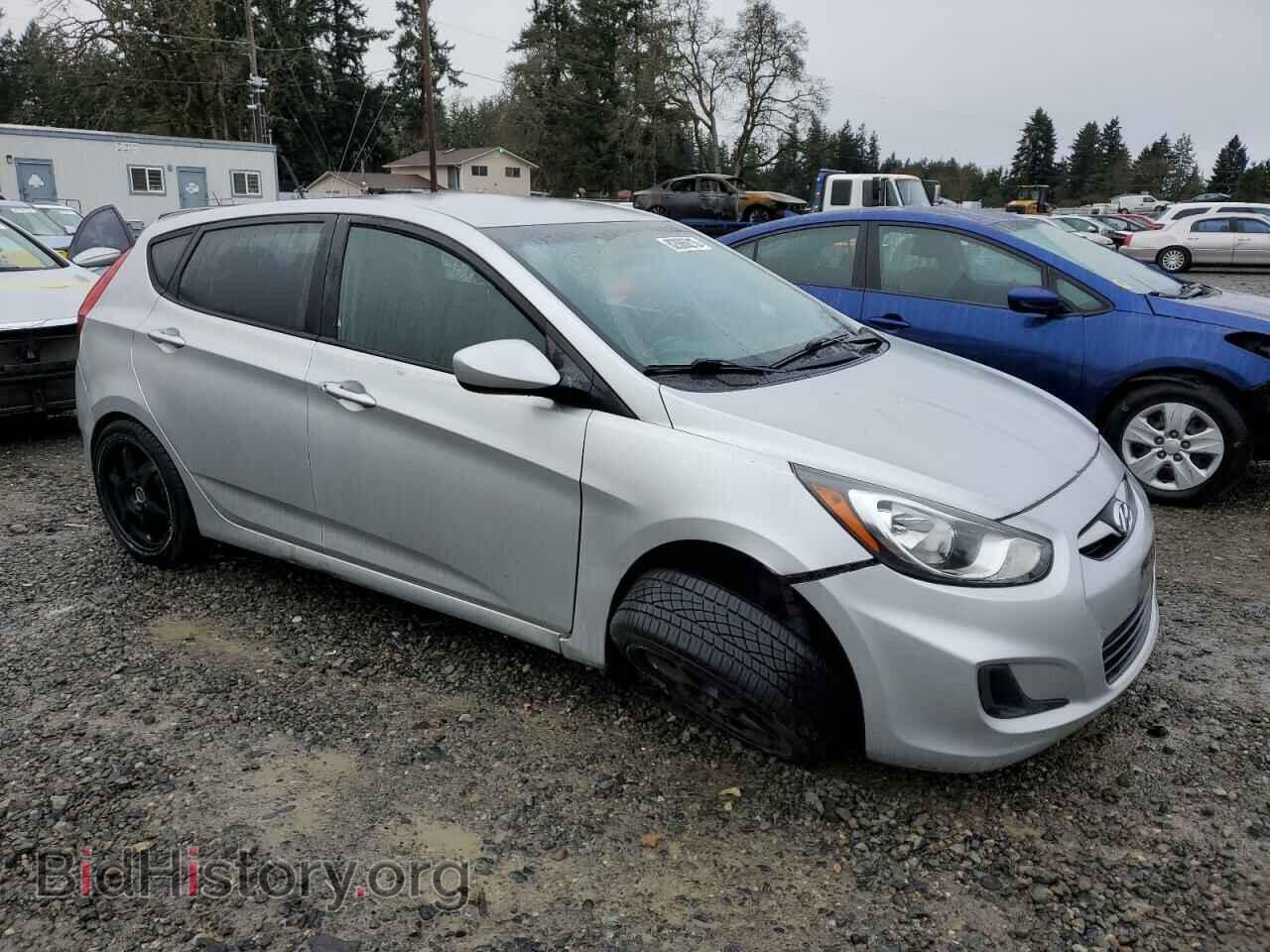 2013 HYUNDAI ACCENT - VIN: KMHCT5AEXDU097536 - Фото 4