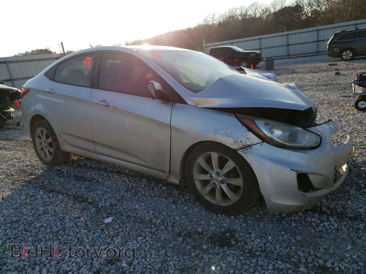 2012 HYUNDAI ACCENT - VIN: KMHCU4AE6CU120641 - Фото 4