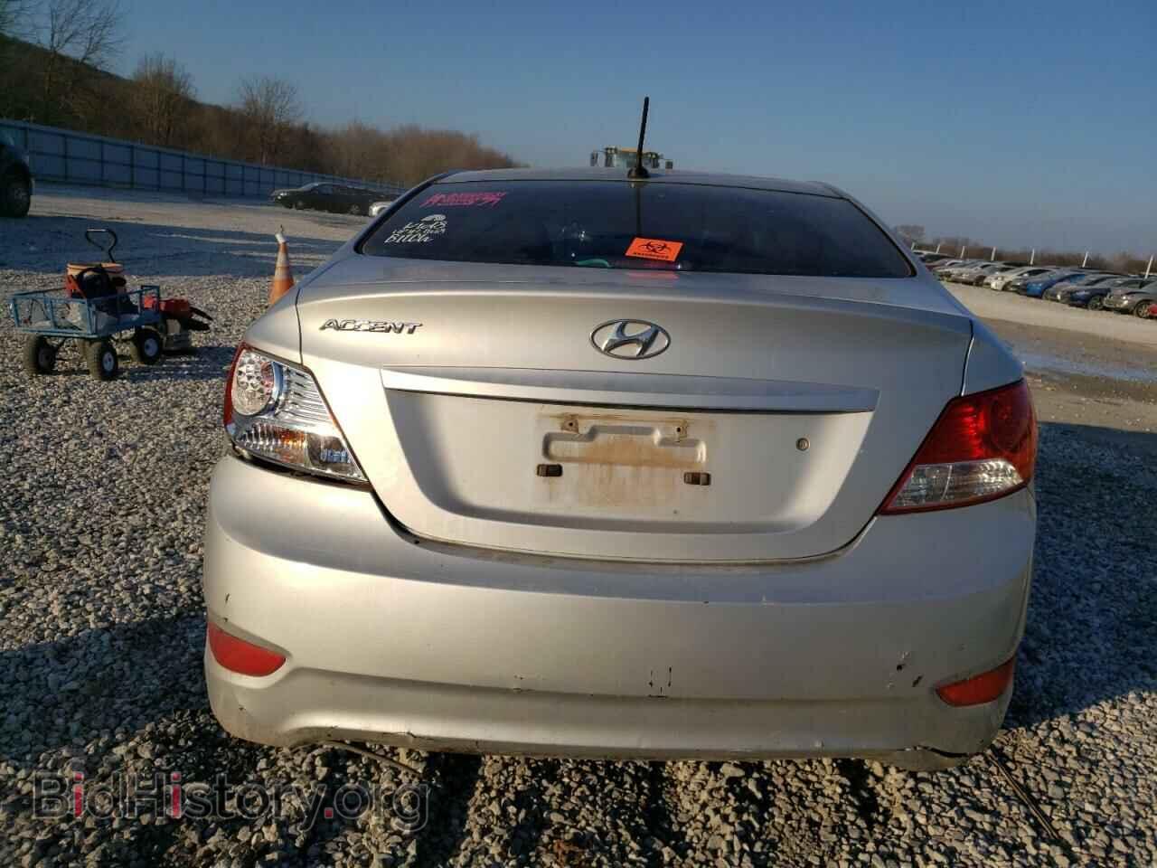 2012 HYUNDAI ACCENT - VIN: KMHCU4AE6CU120641 - Фото 6