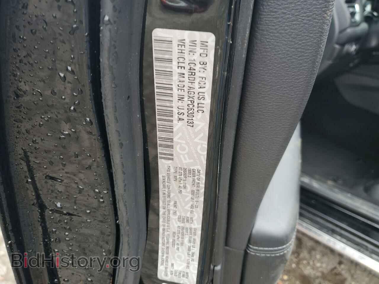 2023 DODGE DURANGO - VIN: 1C4RDHAGXPC630137 - Фото 12