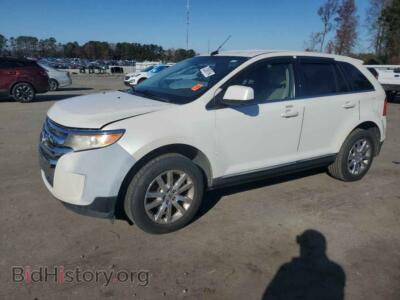 2011 Ford EDGE Limited, white — VIN 2FMDK3KC7BBA27875, Copart