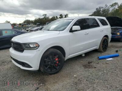 2017 Dodge DURANGO R/T, белый — VIN 1C4SDHCT0HC774521, Copart