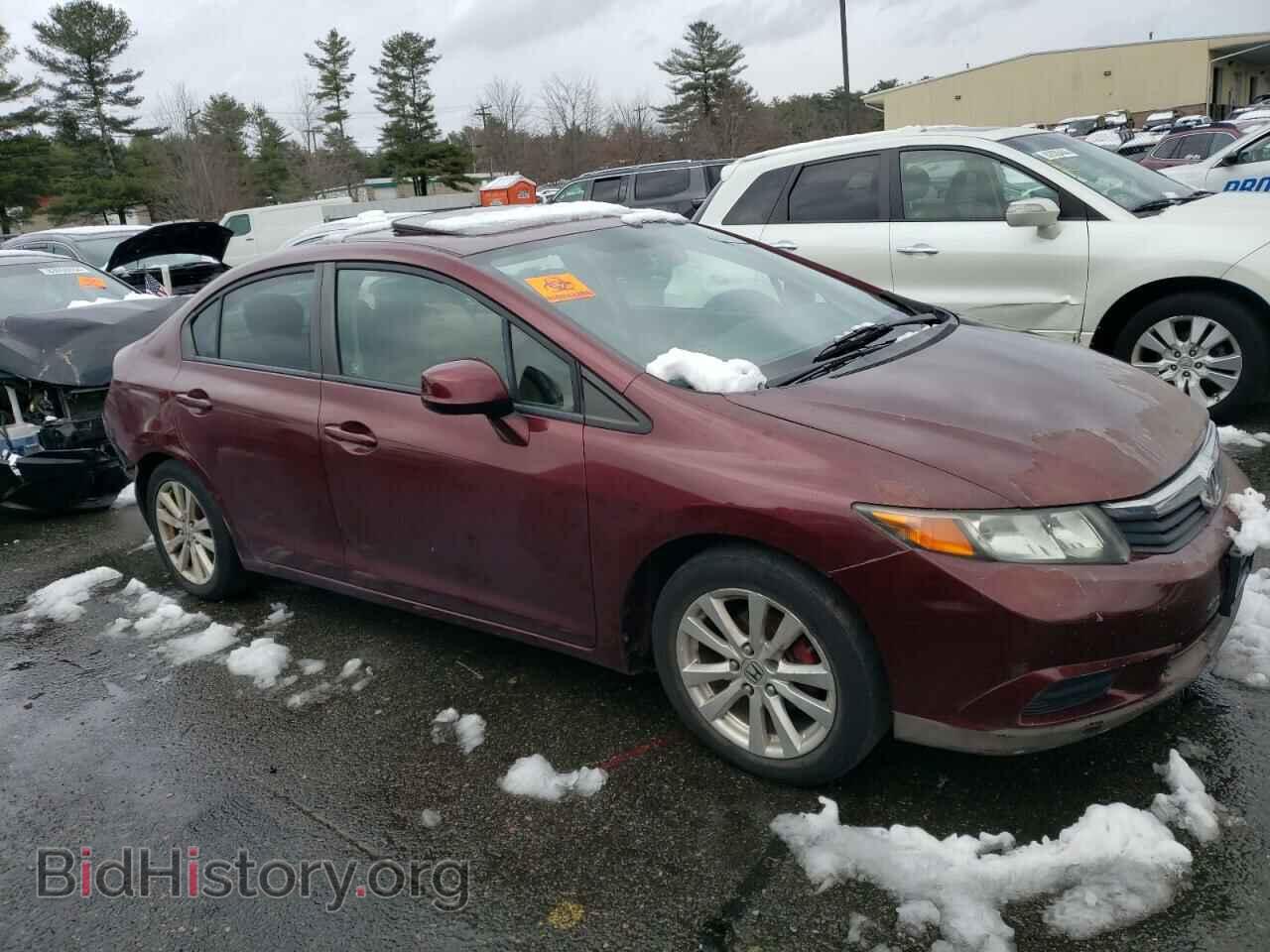 2012 HONDA CIVIC - VIN: 2HGFB2F81CH552086 - Фото 4