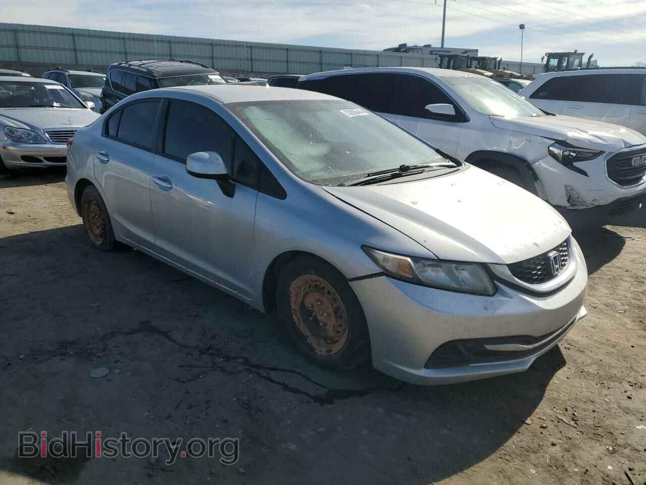 2013 HONDA CIVIC - VIN: 2HGFB2F56DH554584 - Фото 4