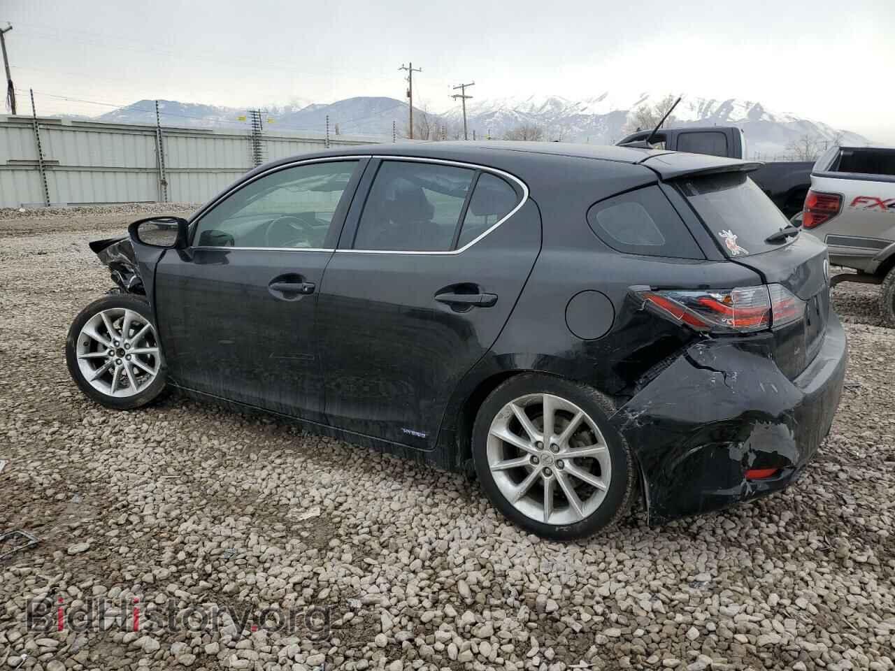 2012 LEXUS CT 200 - VIN: JTHKD5BH9C2083027 - Фото 2