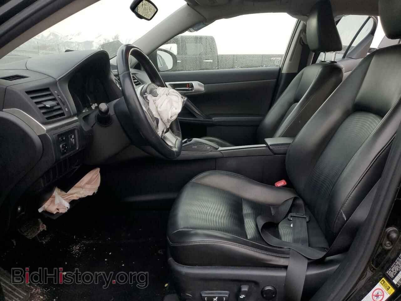 2012 LEXUS CT 200 - VIN: JTHKD5BH9C2083027 - Фото 7