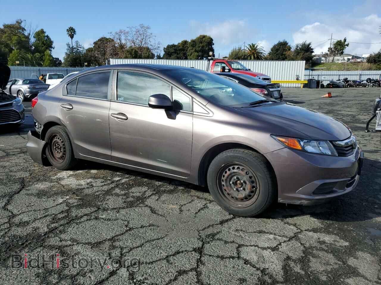 2012 HONDA CIVIC - VIN: 19XFB2F85CE307303 - Фото 4