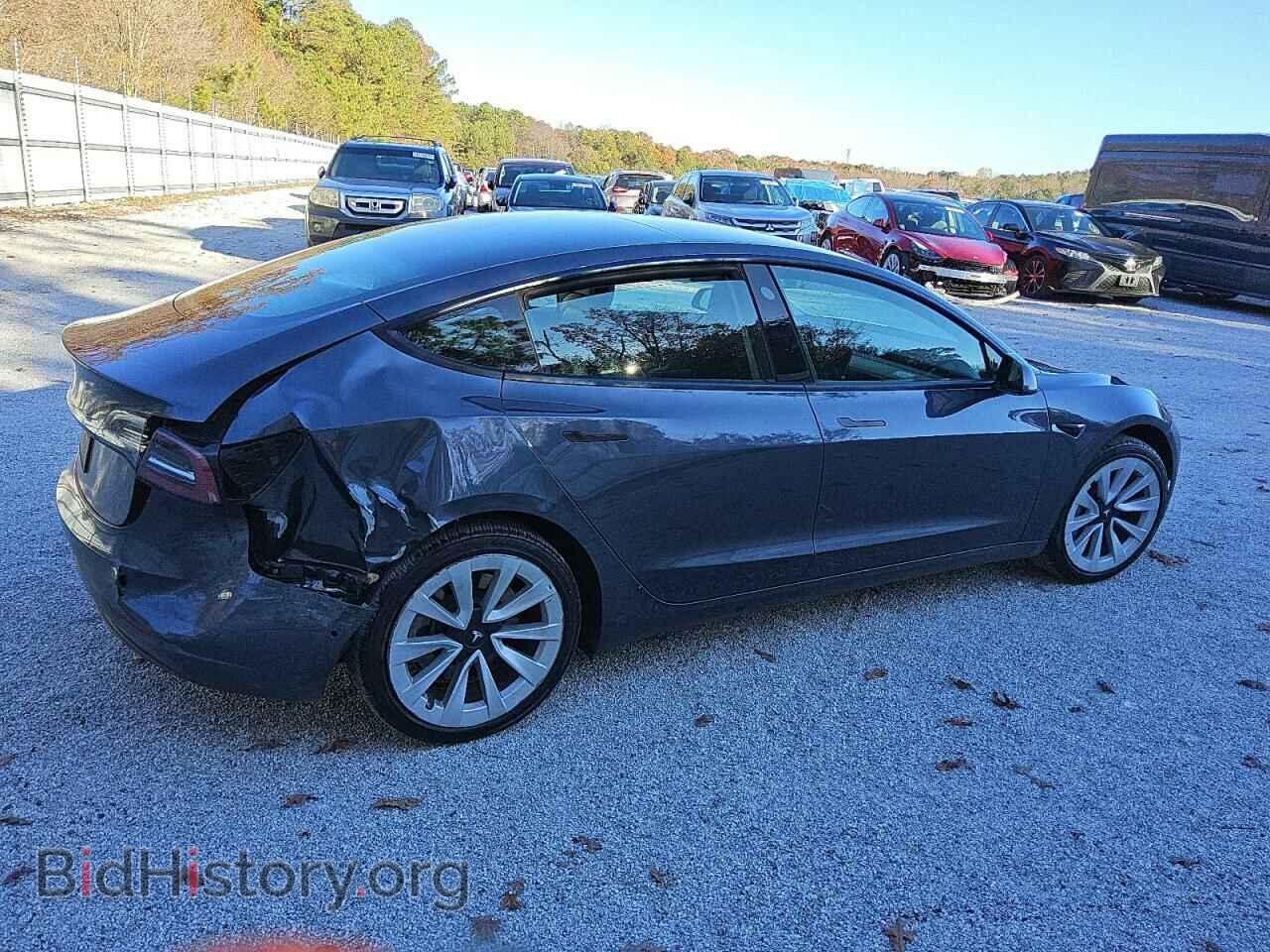 2022 TESLA MODEL 3 - VIN: 5YJ3E1EA2NF285976 - Фото 3