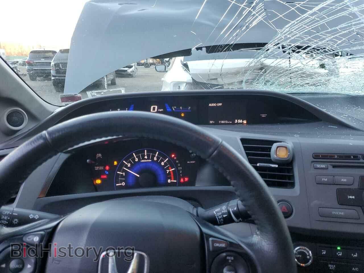 2012 HONDA CIVIC - VIN: 19XFB2F96CE314219 - Фото 9