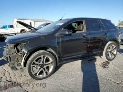2014 Ford EDGE Sport, черный — VIN 2FMDK3AK0EBB63116, Copart