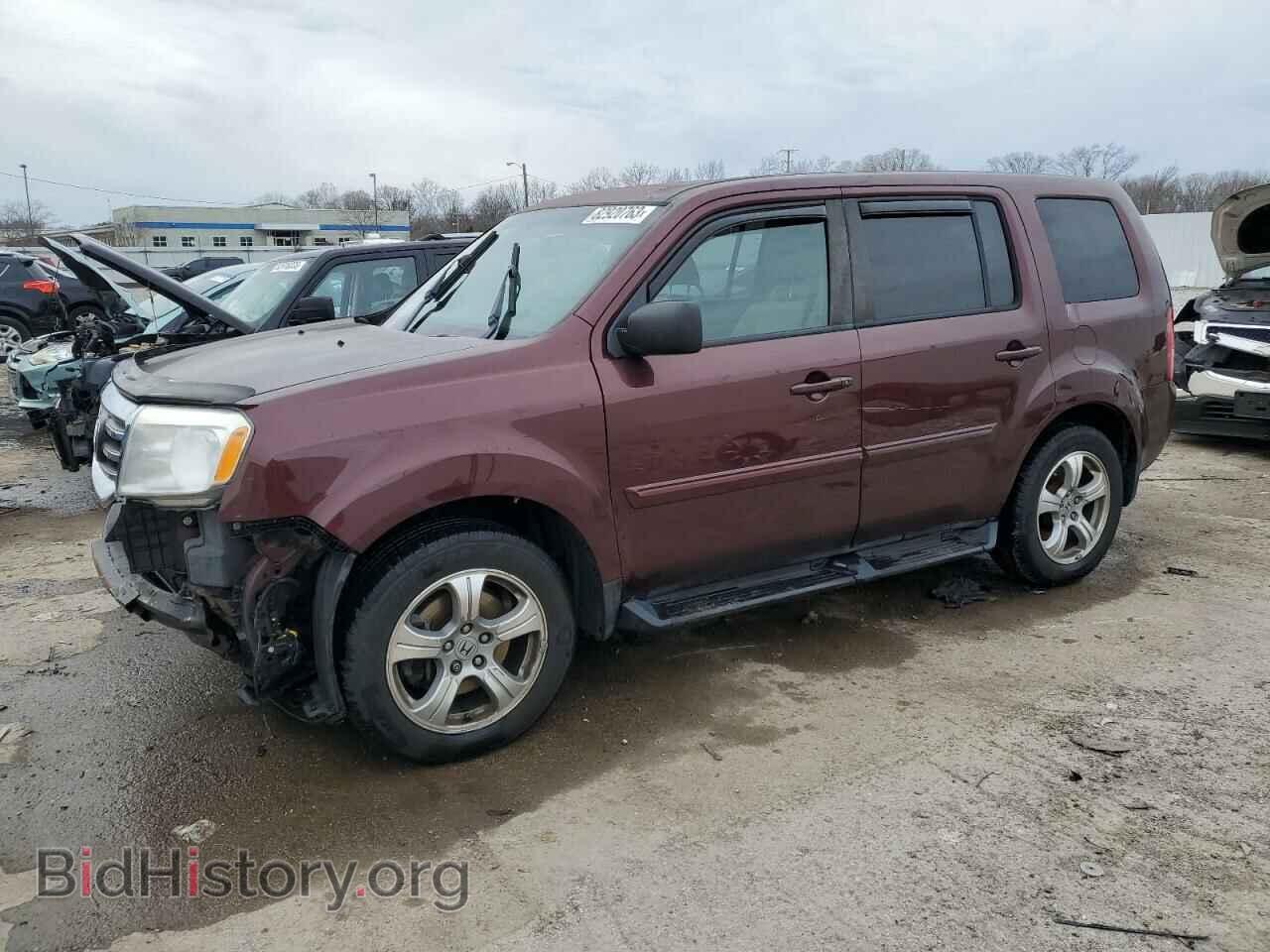 Фотография 5FNYF3H58DB032852 - HONDA PILOT 2013