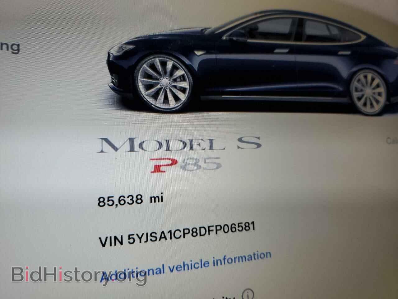 2013 TESLA MODEL S - VIN: 5YJSA1CP8DFP06581 - Photo 9