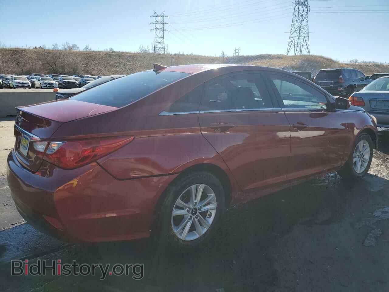 2014 HYUNDAI SONATA - VIN: 5NPEB4AC1EH883178 - Photo 3